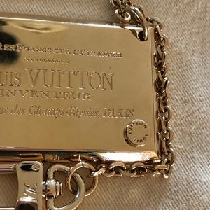 Louis Vuitton bag charm